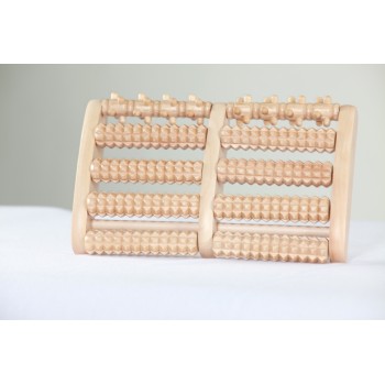 Deluxe Wooden Reflexology Foot Bed  Therapeutic accessories for massage