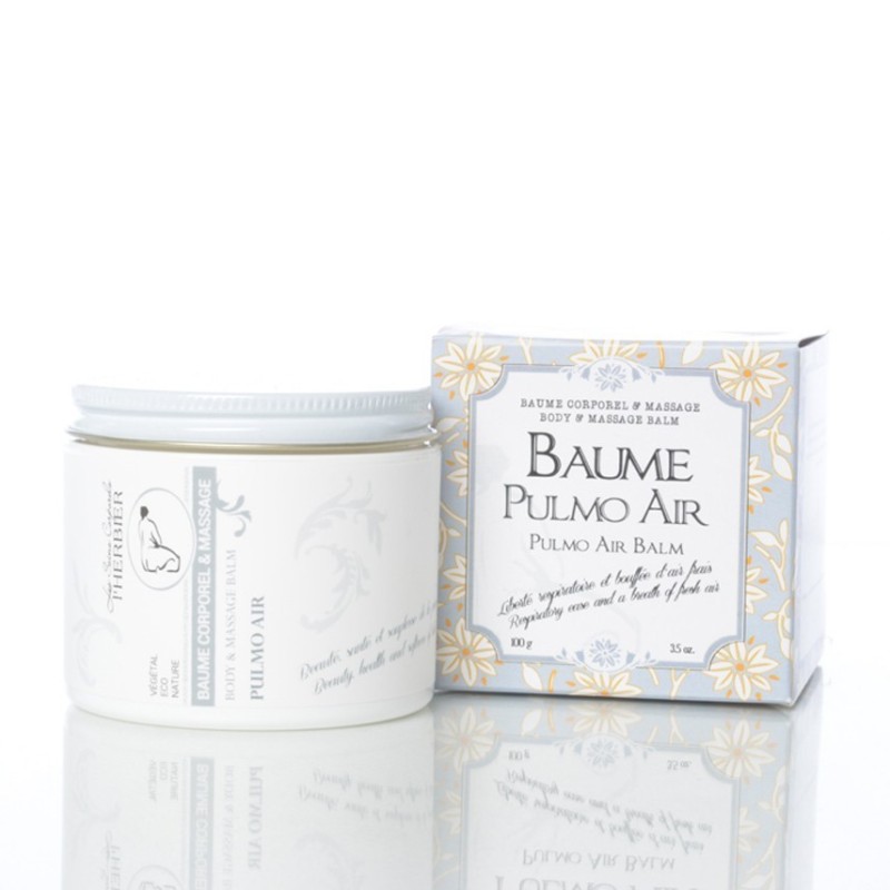 Pulmo Air Balm Les Soins Corporels l'Herbier Massage Butters and Balms
