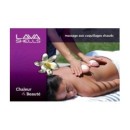 Affiche massage aux coquillages - Mains  Divers
