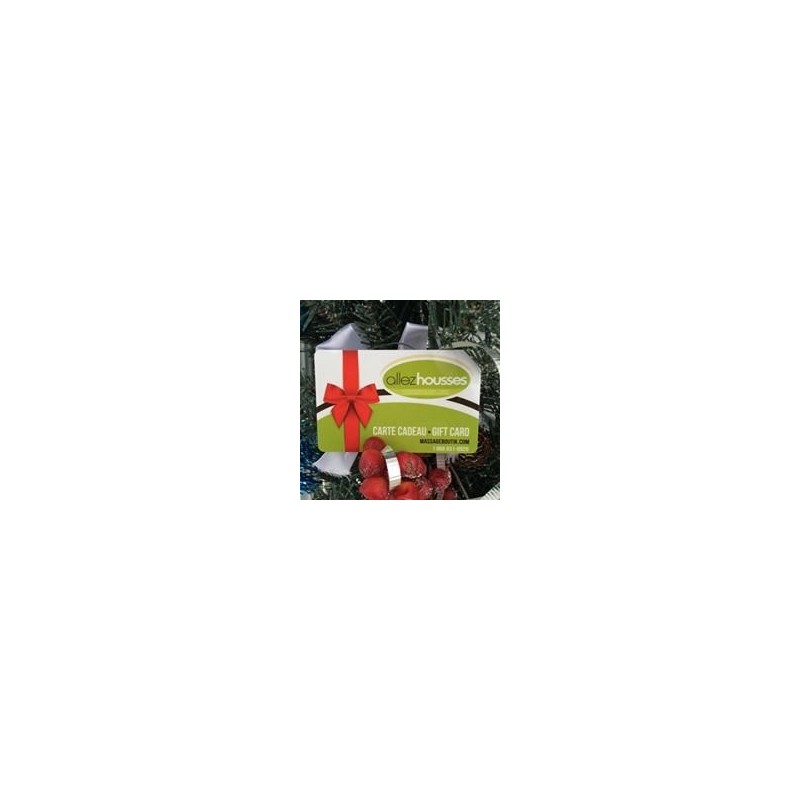 Carte Cadeau 100$  Accueil