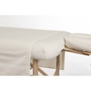 Drap plat - Flanelle de coton Allez Housses Draps et ensemble de draps de massage
