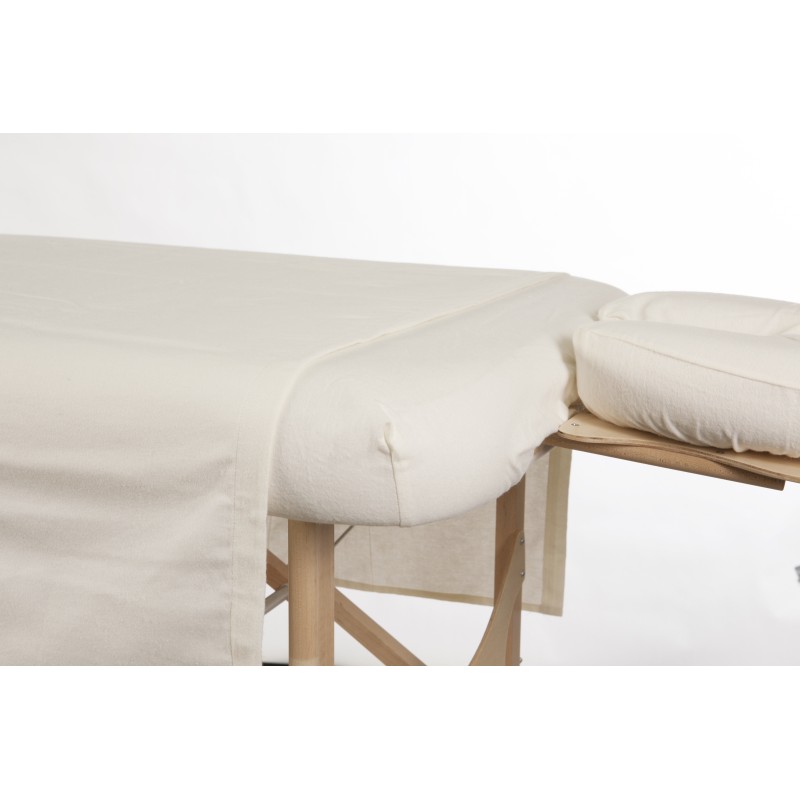 Flanel fitted sheet Allez Housses Massage sheets and sheet sets