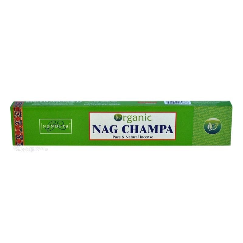 Organic Nag Champa incense stick - 20 stick  Incense
