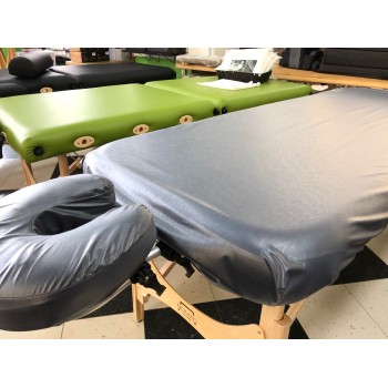 Housse contour protectrice vinyle imperméable Allez Housses Literie de massage