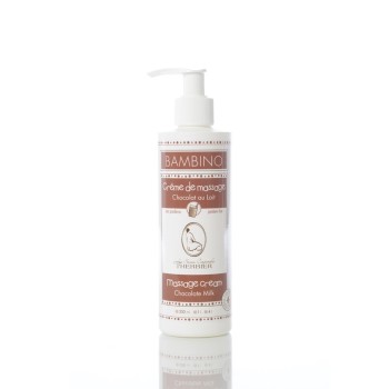 Bambino - Crème de massage Chocolat au Lait Les Soins Corporels l'Herbier Produits de massage