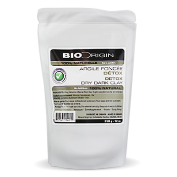 Argile foncée détoxifiante BioOrigin Soins de corps