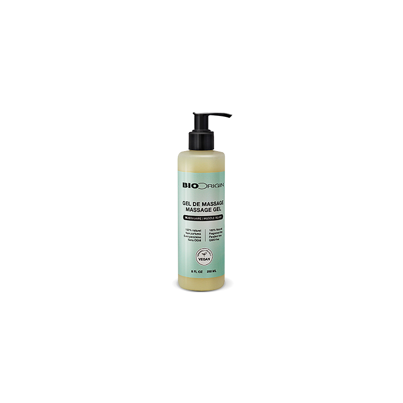 100% Natural Massage Gel - Muscle Relief BioOrigin Massage products
