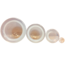 Ensemble de 4 ventouses droites en silicone  Accessoires thérapeutiques pour massage