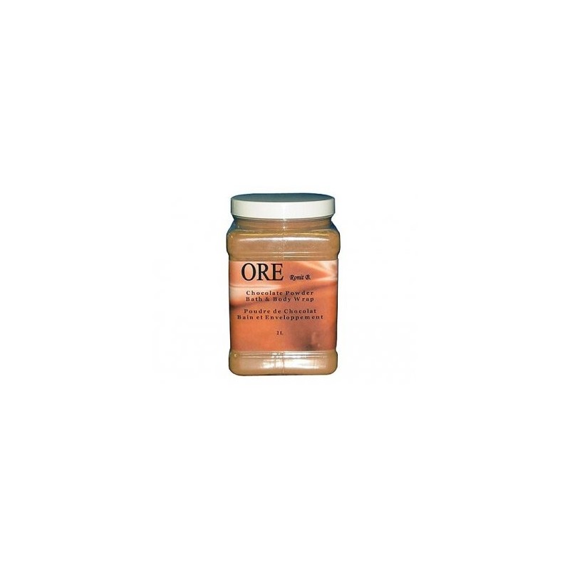 Poudre de cacao pour bain & enveloppement au chocolat ORE Soins de corps