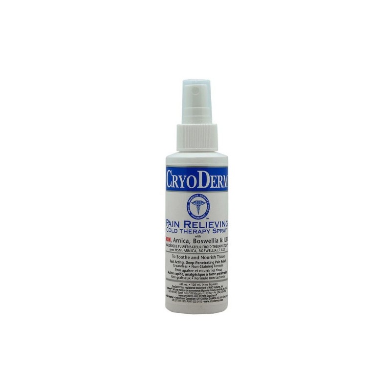 CryoDerm® - Analgésique froid thérapeutique en Vaporisateur Cryoderm Magasiner tout - Produits Massage Boutik