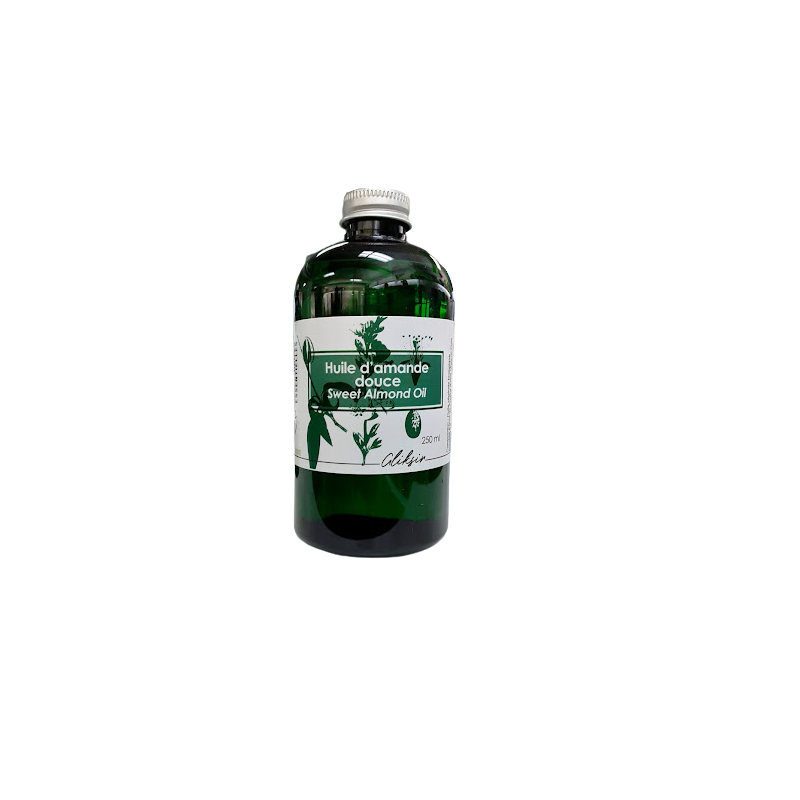 Huile végétale vierge Amande douce (Prunus dulcis) Aliksir Huiles de massage