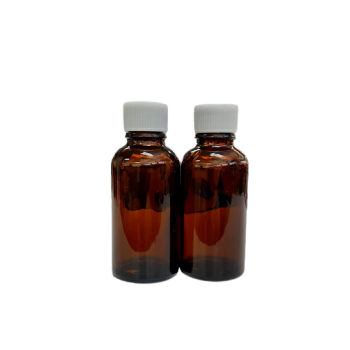 Round glass bottle  Shop by category - Massage Boutik Products