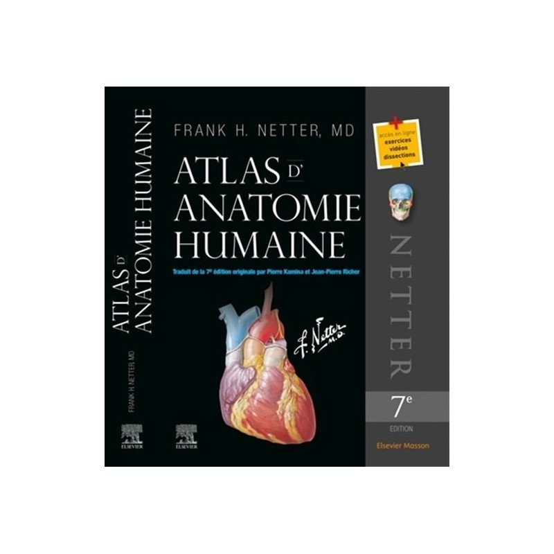 Atlas d'anatomie humaine Netter  Books, charts and reflexology