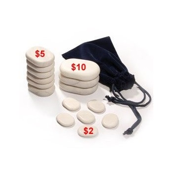 Pierre de marbre ovale  Magasiner tout - Produits Massage Boutik