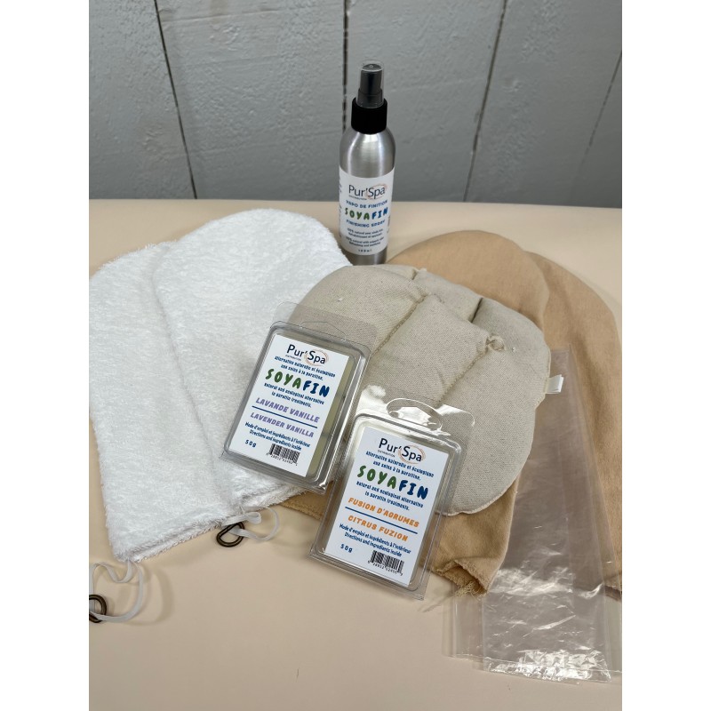 Ens. de départ - Soyafin pour les mains Aurélie Savonnerie artisanale Magasiner tout - Produits Massage Boutik