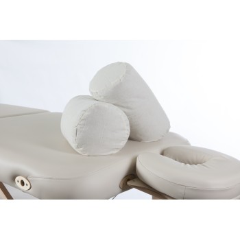 Buckwheat Round Bolster 7 "x12" - Pair Allez Housses Massage Equipment