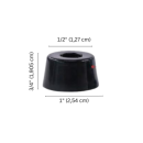 Embout de pied rond à visser pour table de massage  Magasiner tout - Produits Massage Boutik