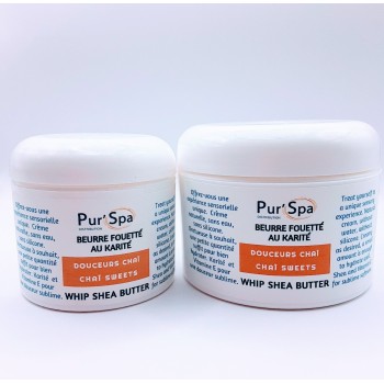Beurre fouetté au Karité – Douceurs Chai Pur'Spa Magasiner tout - Produits Massage Boutik