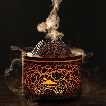 Diffuseur d'huiles essentielle "Volcan »
