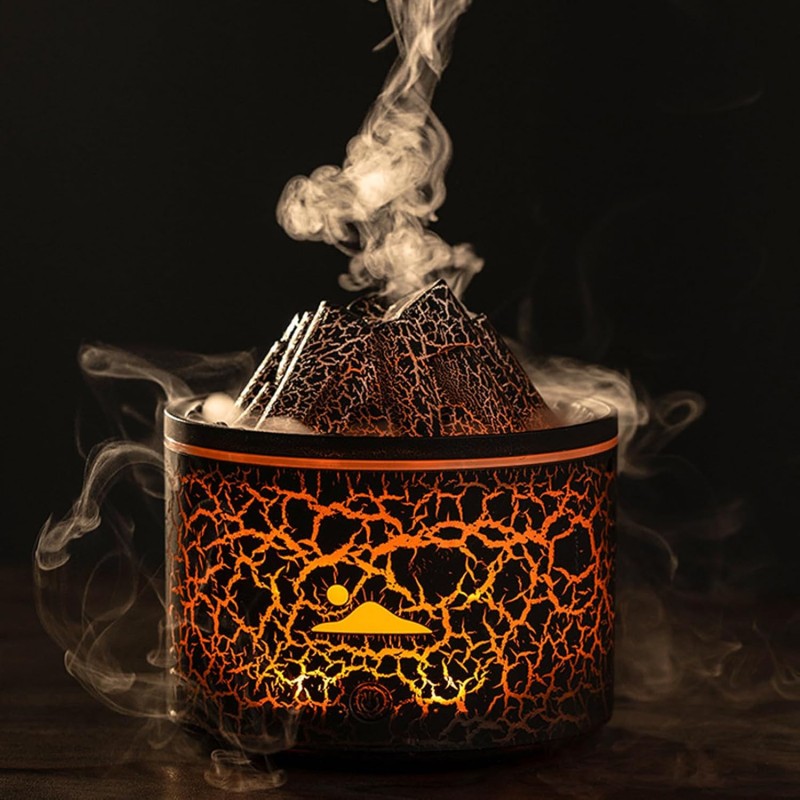Diffuseur d'huiles essentielle "Volcan »