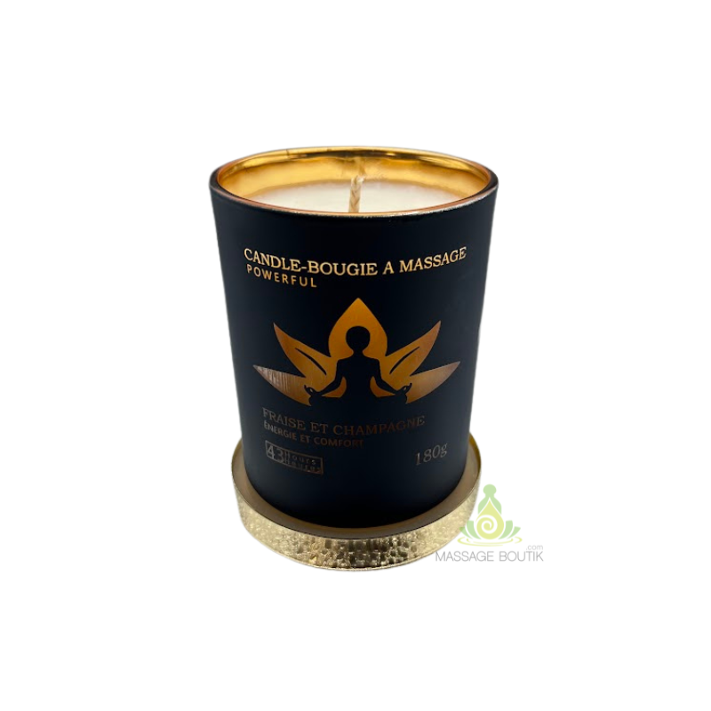 Massage Candle - Strawberry & Champagne