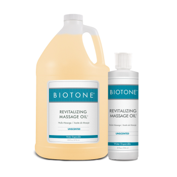 Revitalizing massage oil unscented