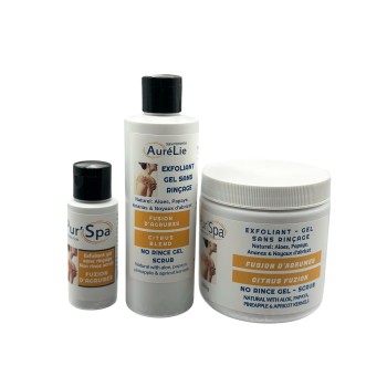 No Rince Gel - Scrub - Citrus Fuzion