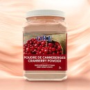 Cranberry body wrap & bath powder
