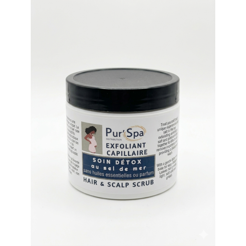 Exfoliant capillaire Détox au sel de mer