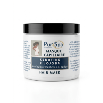 Keratin & Jojoba Hair Mask - Without essential oils and fragrance.