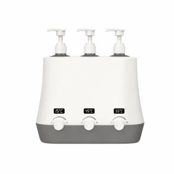 Triple bottle oil warmer