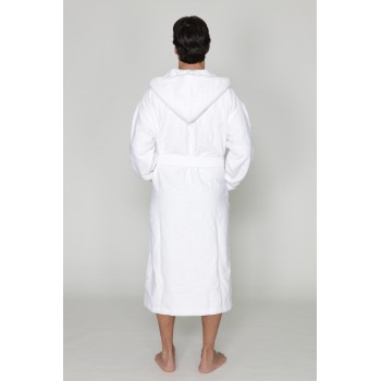 Hooded bathrobe - Men Allez Housses Lingerie