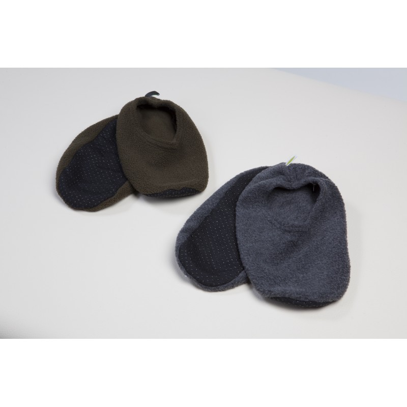 Pantoufle de polar anti-dérapante Allez Housses Vêtements d'intérieur
