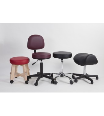 Tabourets et marchepieds pour massage